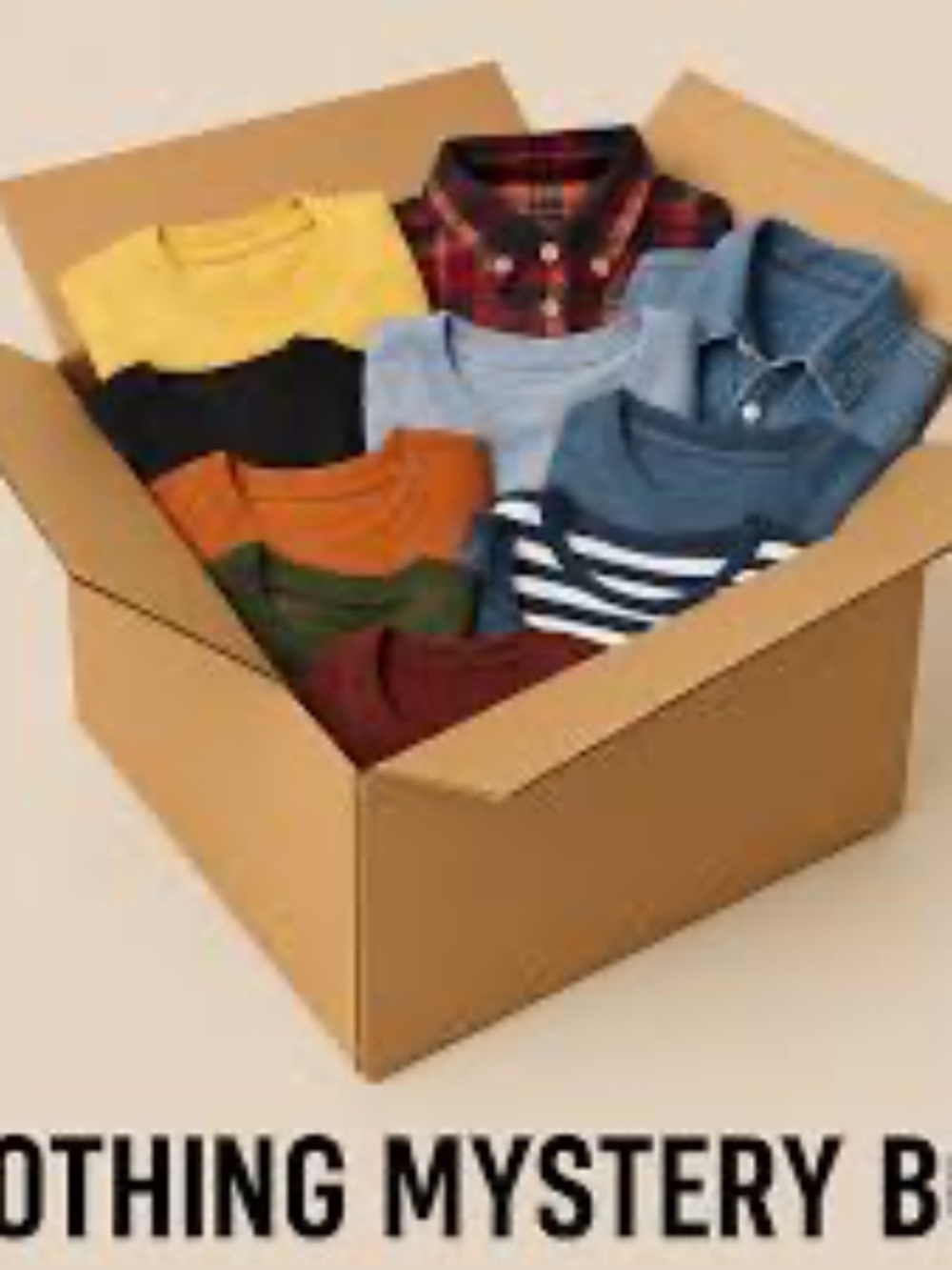 Plus size new clothes mystery box
